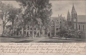 Postal Durfle Battell Chapel Yale University New Haven CT a Blackrock Irlanda - Imagen 1 de 2