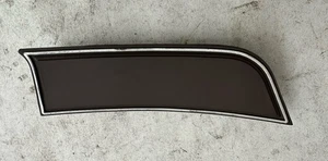 MORRIS CZK 7326 MARINA (OCT 75 ON) DARK BROWN RADIO CONSOLE BLANKING PANEL - Picture 1 of 3