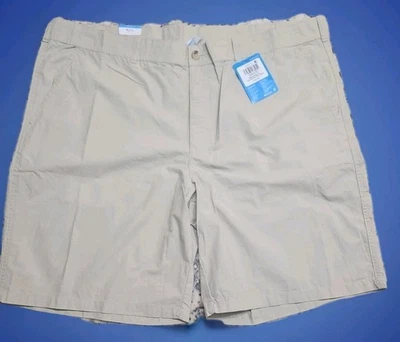 Pantalones Cortos Columbia Para Hombre Lavados - Talla 42 con Entrepierna 10" Color Caqui - TOTALMENTE NUEVOS Foto 1 de 4