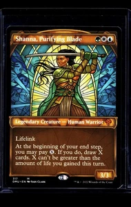 MTG Magic The Gathering DMU Dominaria United Showcase 317 Shanna Purifying Blade - Picture 1 of 2