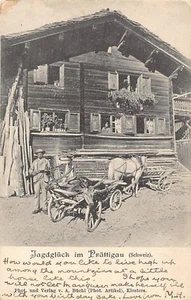 Schweiz - PRÄTTIGAU (GR) Jagdglück - Verlag - A. Büchi - Picture 1 of 2