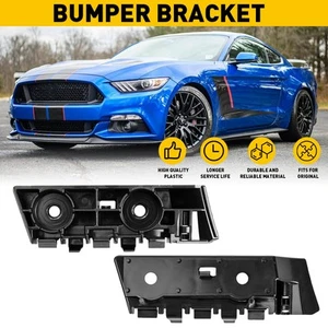 Front Bumper Cover Support Bracket Left & Right Side For 2015-2017 Ford Mustang - Picture 1 of 9