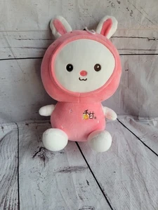 Peluche coniglio bianco fragola coniglietto peluche frutta Pasqua bambola morbida - Foto 1 di 6