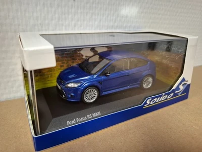 Ford Focus MKII RS Indianapolis Blue 1/43 Solido Nuova Scatola Originale - Immagine 1 di 2