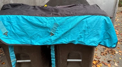 Hoja ligera para caballos HORSEWARE IRELAND Mio talla 80 marrón/turq. #2 DAMAG Foto 1 de 4