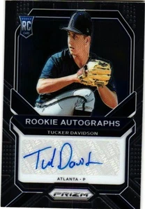 2021 Panini Prizm #RA-TD Tucker Davidson Rookie Autographs - Bild 1 von 2