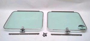 Chevy GMC Van G10 G20 G30 1975-95 puerta trasera de granero ventana de ventilación emergente vidrio OEM  - Imagen 1 de 16