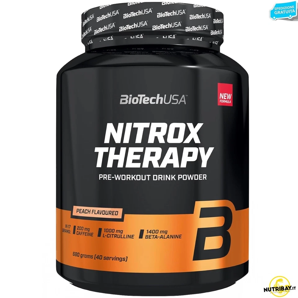 Biotech Usa Nitrox Therapy - 680 gr Pre allenamento stimolante