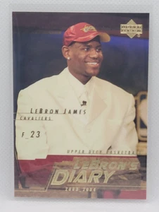 2003 Upper Deck LeBron James LeBron's Diary #LJ5  - Picture 1 of 2