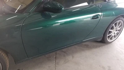 2000 PORSCHE 911 996 CARRERA CONVERTIBLE DOOR LEFT DRIVER GREEN Foto 1 de 4