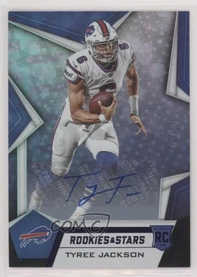 2019 Rookies & Stars Longevity Signatures Purple /25 Tyree Jackson #177 Auto RC - Image 1 of 2