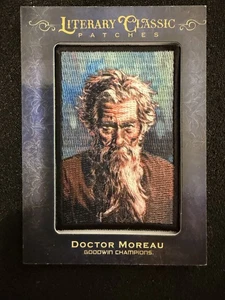 2024 UD Goodwin Champions Literary Classic Patches - Doctor Moreau #LCP-31 - Picture 1 of 2