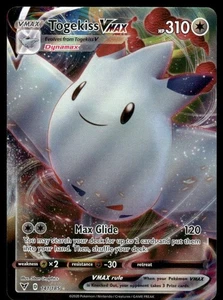 Pokemon Tcg Togekiss VMAX #141 Pokemon Vivid Voltage casi nuevo - Imagen 1 de 2