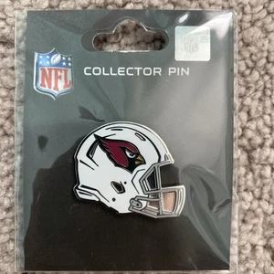 ARIZONA CARDINALS WHITE HELMET LAPEL COLLECTOR PIN NEW WINCRAFT - Picture 1 of 2