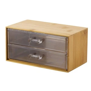 2 Tier Cosmetic and Jewelry Holder | Drawer Organizer | Chest | Holds Make Up... - Picture 1 of 7