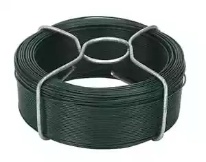 Alambre de jardín verde 50 m 1,8 mm recubierto de PVC resistente atado fijación soporte para plantas - Imagen 1 de 1