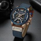 Curren Luxury Brand Men Analog Leather Sports Watches Men's Army Military Watch