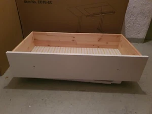Ikea Kommoden- ggf. Bettkasten- Unterbett Schublade weiß 85x43cm Hemnes #C1 Neu - Bild 1 von 15