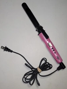 HOT TOOLS HELIX PROFESSIONAL CURLING IRON, 1¼ Inch Titanium Wand Pink MM36H - Picture 1 of 12