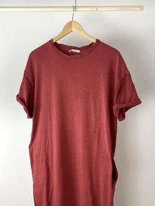 Vestido estilo camiseta tejido jersey de gran tamaño Zara Trafaluc S/S18 - Imagen 1 de 17