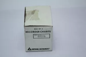Lot Of 6 Amprobe 850T6 Chart Recorder Paper Roll New - Picture 1 of 12