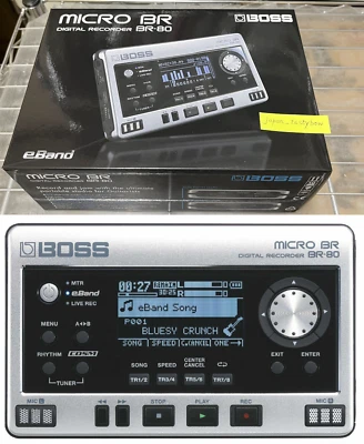 BOSS Digital Recorder Micro BR BR-80 New in Box - Image 1 of 4