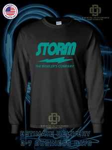 Nueva Camiseta para Hombre Storm Bowling Bowlers Logo American Dotees - Imagen 1 de 3