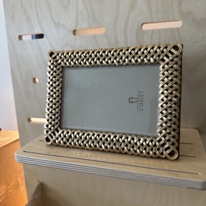 L'Objet braid frame Gold 5" x 7" - Picture 1 of 6