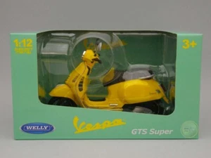 Vespa GTS Super - Welly Moto 1:12 - WE62203YE - Foto 1 di 1