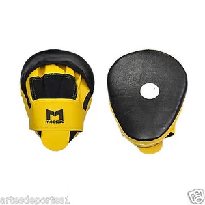 Moospo Curved Focus Target Mitt Pad MMA Boxen Taekwondo Karate Fitness Gym Neu - Bild 1 von 11