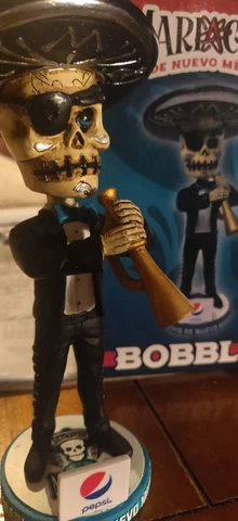 2022 Albuquerque Isotopes mariachi Skull SGA Bobble Bobblehead Rockies Cover