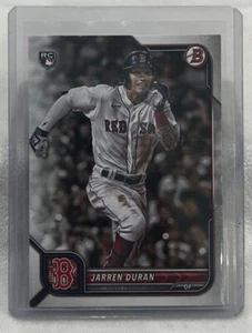 Jarren Duran 2022 Bowman  Rookie RC Baseball card #84 Red Sox - Picture 1 of 2