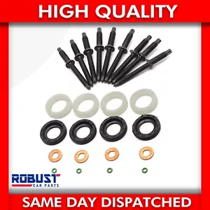 INJECTOR SEAL KIT FOR FORD FIESTA V FUSION FOCUS C-MAX 1.6 TDCI 1609848280 - Picture 1 of 8
