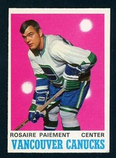 ROSAIRE PAIEMENT 1970-71 O PEE CHEE HOCKEY #226 VANCOUVER CANUCKS !! T04