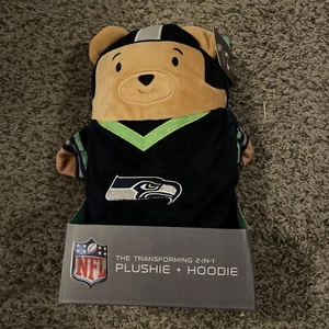 Seattle Seahawks Plushie Hoodie - Picture 1 of 7