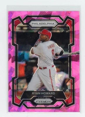 ⚾ Ryan Howard 2024 Panini Prizm Pink Ice Prizm #125 - Philadelphia Phillies - Image 1 of 2