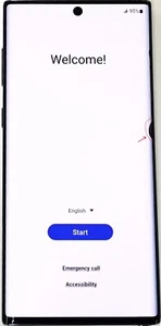 Samsung Galaxy Note 10 SM-N970U1 256GB Unlocked Smartphone Black Spot Very Good - Afbeelding 1 van 24