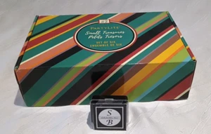 A 24/100 Partylite Small Treasures No.2- 6  Duftkerzen im Glas mit Deckel P86046 - Picture 1 of 12