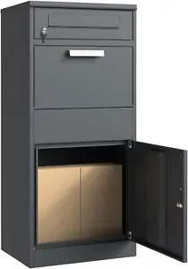 Secure Lockable Parcel Drop Box – Anti-Theft Weatherproof Mailbox for Packages - Picture 1 of 7
