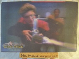 The Women of Star Trek Sound In Motion trading card BS1 Janeway NO SOUND