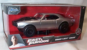 FAST & FURIOUS Roman's Chevy Camaro 1/24 SCALE DIECAST Jada 97166 RB - Picture 1 of 2