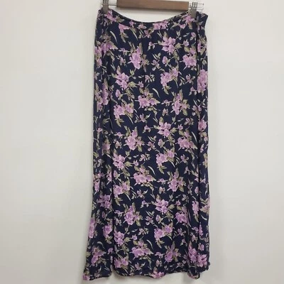 Maxi Falda Vintage Paul Harris Para Mujer Y2K Hada Talla L Floral Bloomcore Fluida Foto 1 de 4