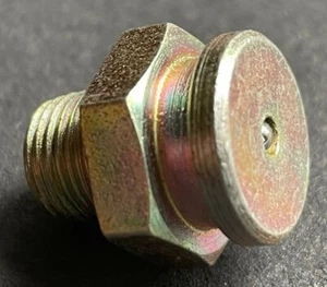 1184 AJUSTE DE GRASA DE CABEZAL DE BOTÓN ESTÁNDAR, RECTO, 1/8" MACHO NPT (CANTIDAD 1 o 2) - Imagen 1 de 1