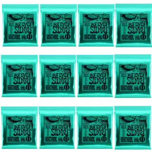 12 SETS Ernie Ball Electric Guitar Strings NOT EVEN SLINKY 12-56 Nickel 2626 - Picture 1 of 9