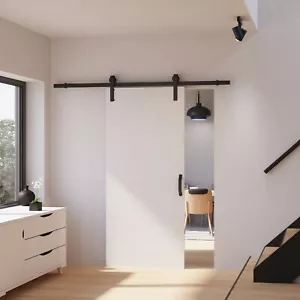 Schiebetür weiß Holzschiebetür 775x2065 Schiebetürsystem Zimmertür Holz Tür - Bild 1 von 6