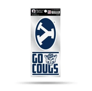 BYU Cougars Double Up Die Cut Decal Set - Picture 1 of 1