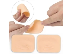 Soft Silicone Practice Skin Tattoo Trainning Skin 3D Eyelid Learning Student - Picture 1 of 11