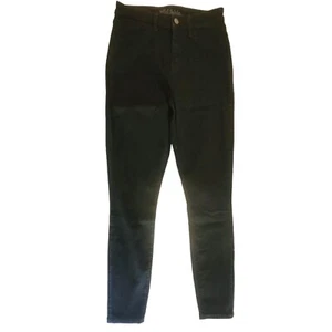 Wild Fable Damen Stretch schwarz Denim Leggings 4/27 hoch geschnitten 11" fertige Säume - Bild 1 von 12