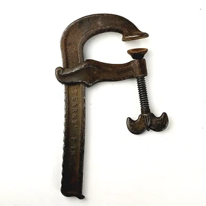 Vintage Stearns 5" Batwing Bar Clamp Odd Specialty - Picture 1 of 5