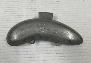 Vintage Hinged Pewter Ice Cream Chocolate Mold Banana E & Co NY #228 Antique - Picture 1 of 3